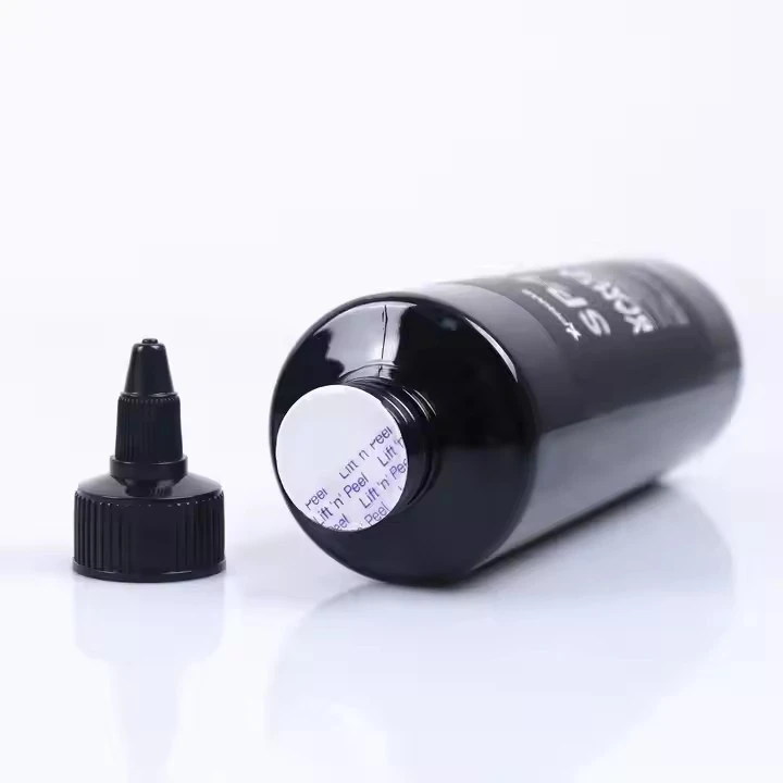 Spark Custom Wholesale China High-end 4 OZ 120 ML Paint Pigment Body Skin Color Amazing OEM Black Tattoo Ink
