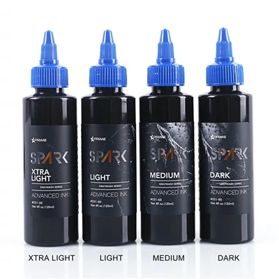 Organiczny 4 uncji 120 ml makijażu szarej black tatuaż