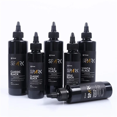 4 unz Organic 3 Series Classic Black Hole Black Vanta Black Tattoo Ink