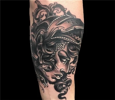 Meduza do tatuażu Spark