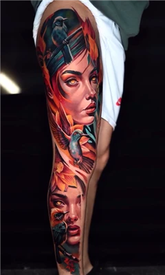 Największy artysta tatuażu @the_bishoptattoo zdobywa potrójne wyróżnienie na ...