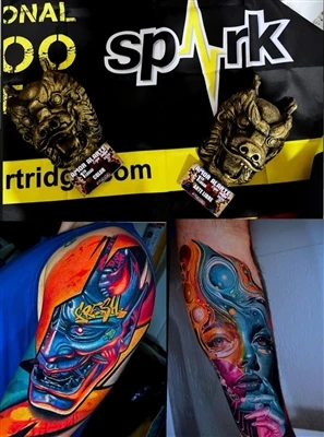 Artysta SPARK @anfitriontattoo ogłasza podwójne zwycięstwo na Expo Tattoo Cul...