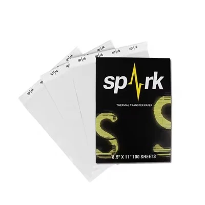 100pcs papier za kopiat tatuaż termiczny iskra