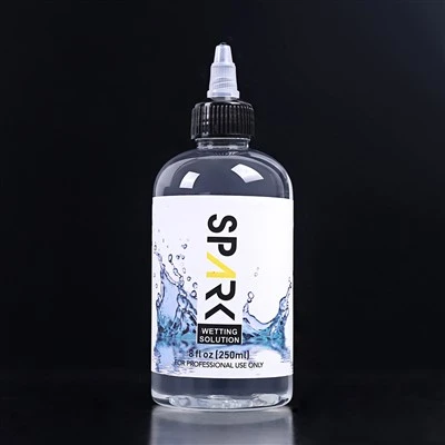 250 ml (8 uncji)-wydajnego, trwałego, organicznego roztworu do mieszania zwilżającego tuszu do tatuażu