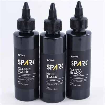 4 unz Organic 3 Series Classic Black Hole Black Vanta Black Tattoo Ink
