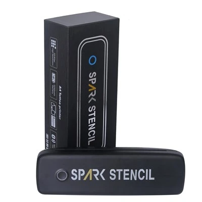 Spark Tymczasowe przenośne, wysokowydajne, bezprzewodowe drukarka tatuażu Bluetooth dla materiału papierowego materiału