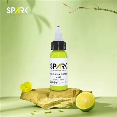 Spark 0,5 uncji długi - trwałe szybkie kolorystyczne kolorowe wodę - Vivant Color Tattoo tatuaż dla nadwozia
