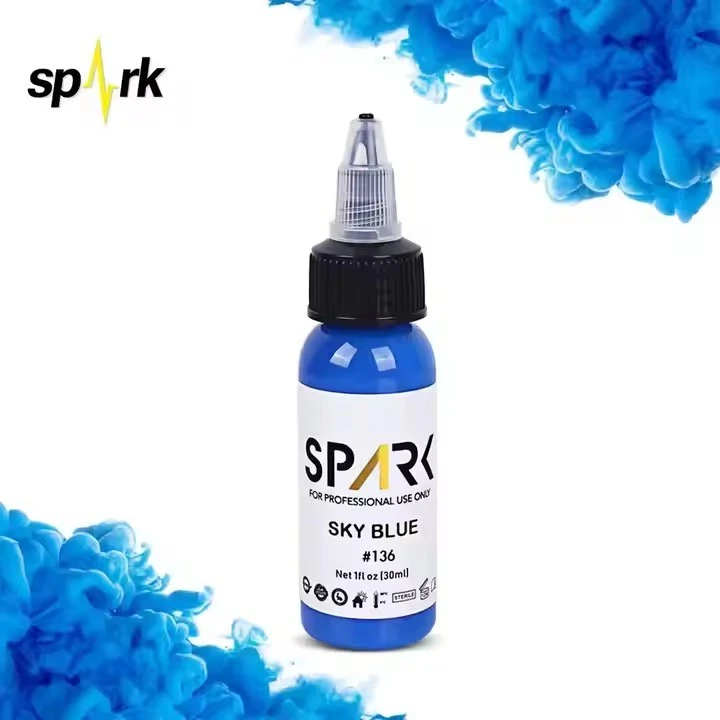 Spark Skin-Friendly Vibrant 66 Rich Colors Organic Color Powder Tattoo Ink Premium Permanent Makeup Pigment For Professional Use