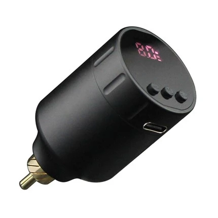Bezprzewodowy zasilacz do tatuażu o pojemności 1500 mAh. Bezprzewodowa bateria do tatuażu