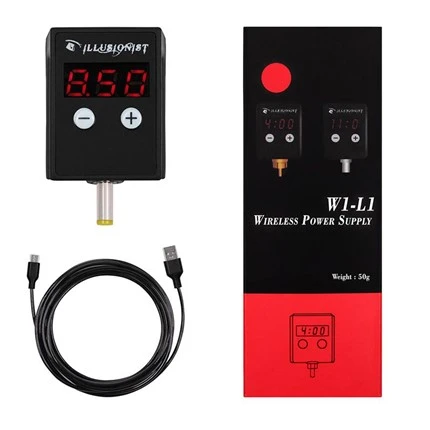 4V-11V   Bezprzewodowy   Zasilanie   Zasilanie   1500 mAh   Tatuaż   Bateria