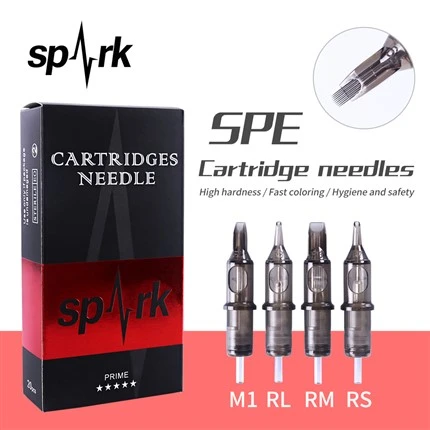 Najlepiej sprzedające się igły do ​​wkładów Spark Pro Igły do ​​wkładów do tatuażu