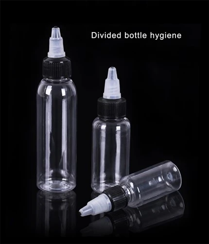 Hurtowa tanie plastikowa butelka tatuażu