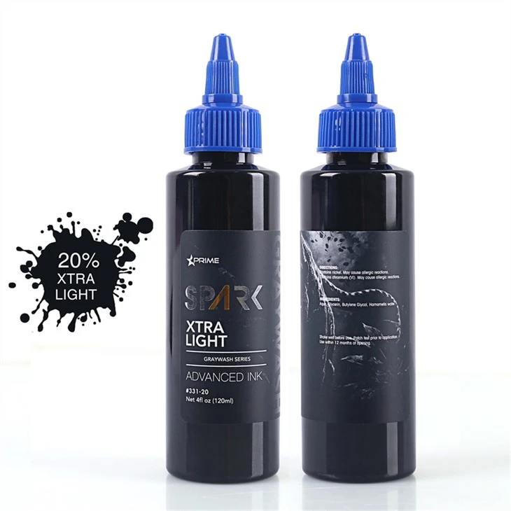 Zestaw tuszy do tatuażu Profesjonalny tusz do tatuażu Black Spark