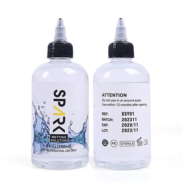 8 uncji 240 ml Roztwór nawilżający do tatuażu Spark Roztwór do mieszania tatuażu Spark Atrament do tatuażu Spark