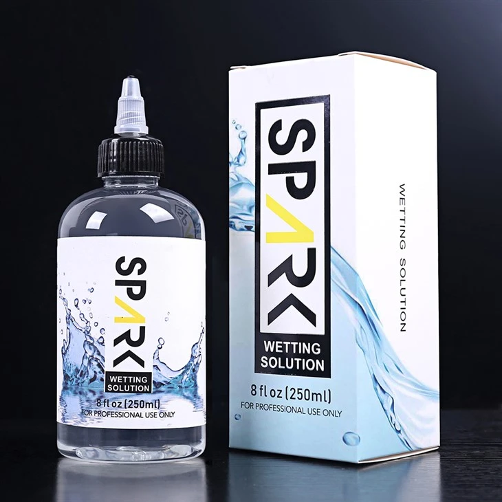 Oryginalny 240 ml 8 uncji roztwór nawilżający do tatuażu Spark roztwór do mieszania tatuażu Spark tusz do tatuażu