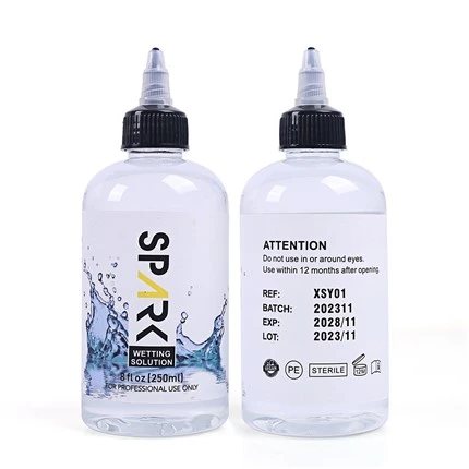 8 uncji 240 ml Roztwór nawilżający do tatuażu Spark Roztwór do mieszania tatuażu Spark Atrament do tatuażu Spark