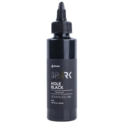 Pigmenty Tusz do tatuażu 4OZ Classic Black Hole Black Vanta Black Spark Tattoo Ink Tattoo Ink Black