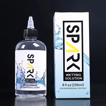 Profesjonalny roztwór zwilżający 240 ml 8 uncji Spark Tattoo Roztwór do mieszania tatuażu Spark Atrament do tatuażu Spark