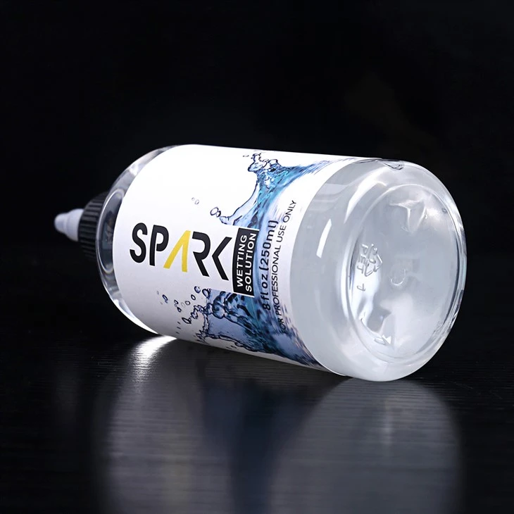 Spark 8OZ 240ML Roztwór zwilżający do tatuażu Roztwór do mieszania tatuażu Spark Atrament do tatuażu Spark